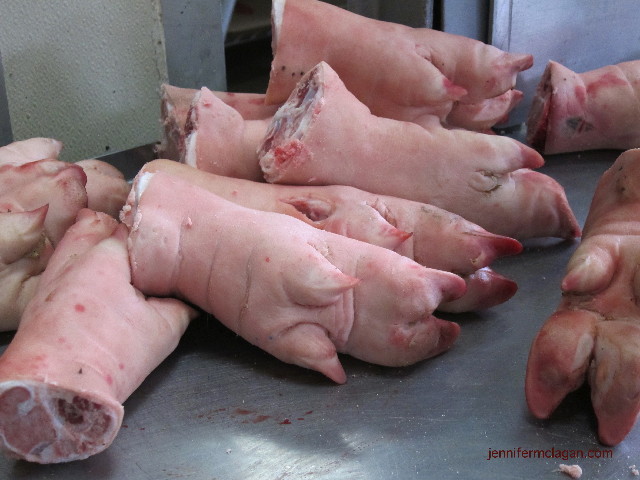 Frozen Pork Feet